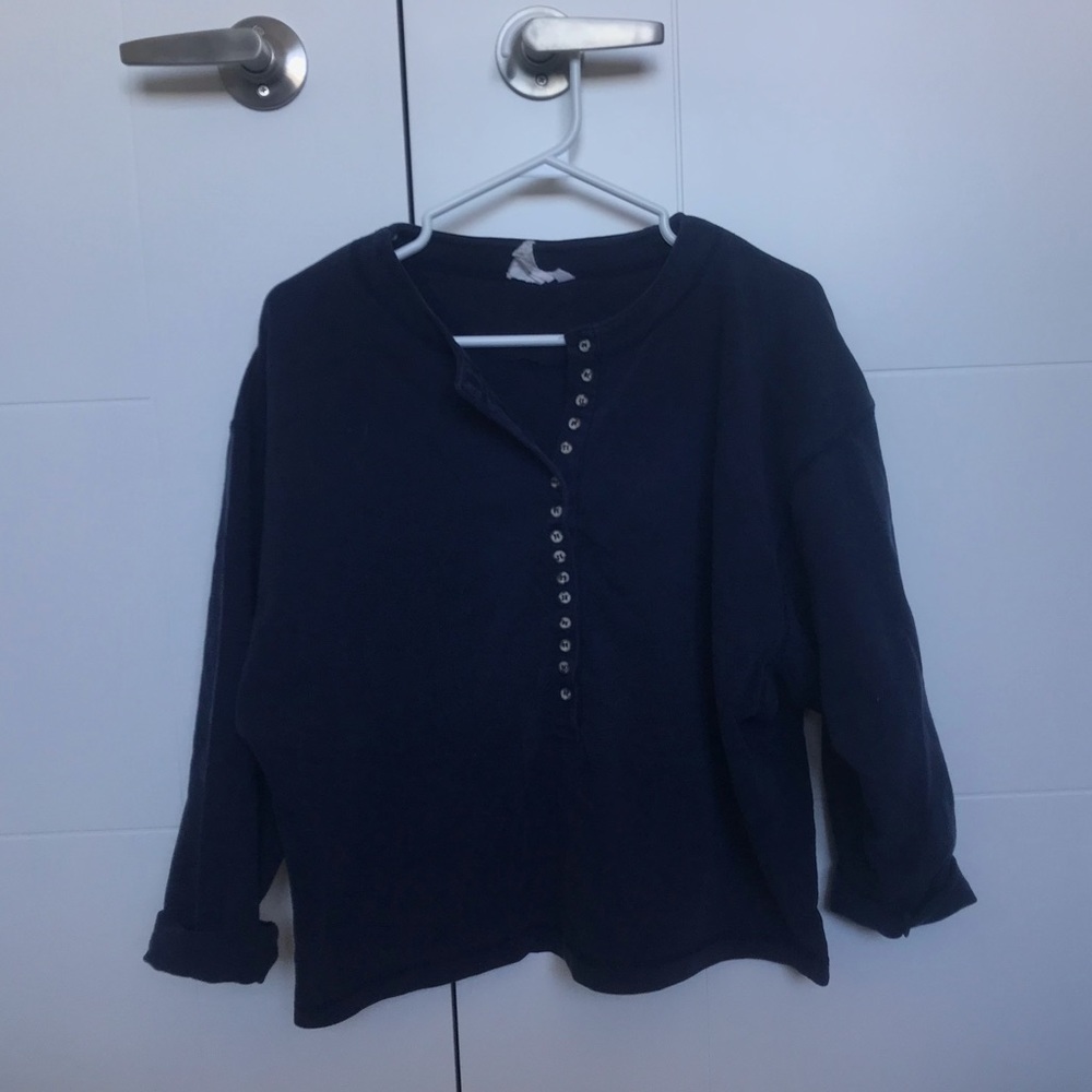 vintage navy blue longsleeve
